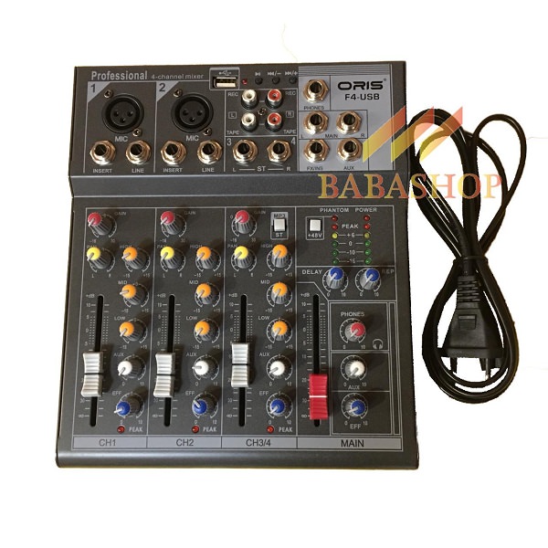 B tr n m Mixer Oris F4 USB